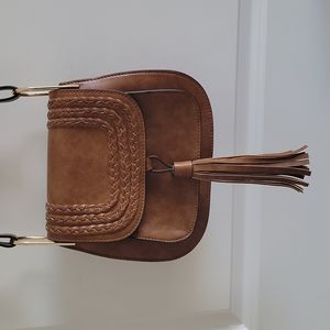 Sweet Jolie Cognac Cross Body Bag